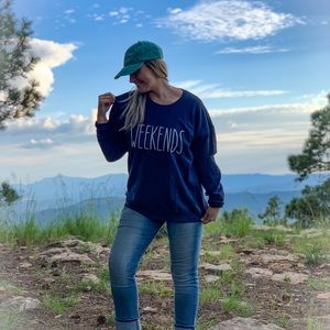 Weekends sweatshirt - navy